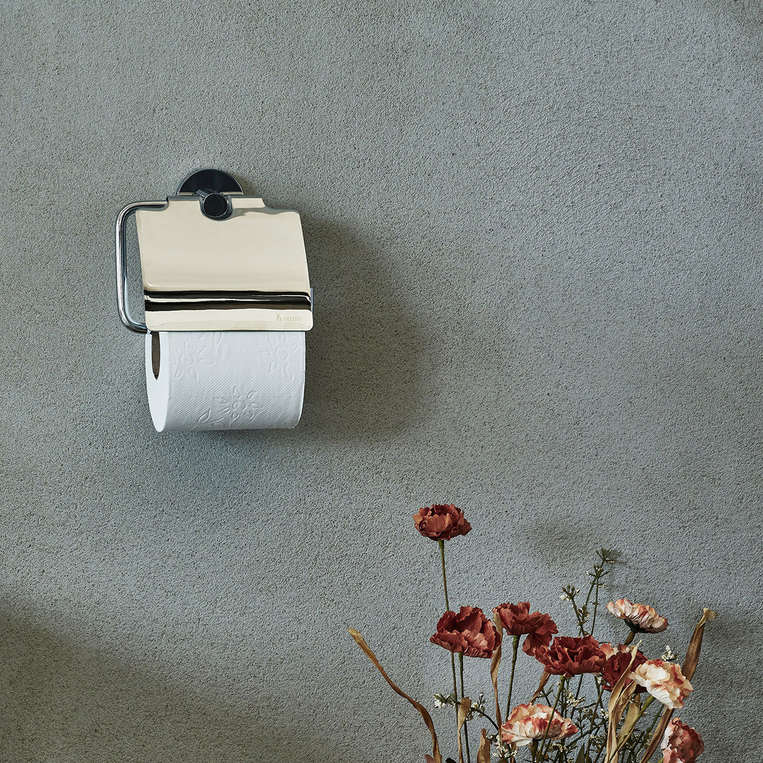 Toalettpappershållare Smedbo Home HK3414 Krom