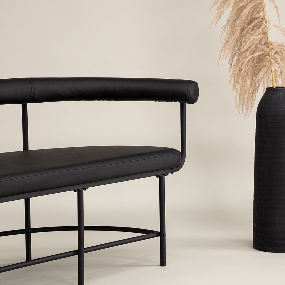 Bänk Vind Stallhagen x Josefin Lustig PU-Klädsel