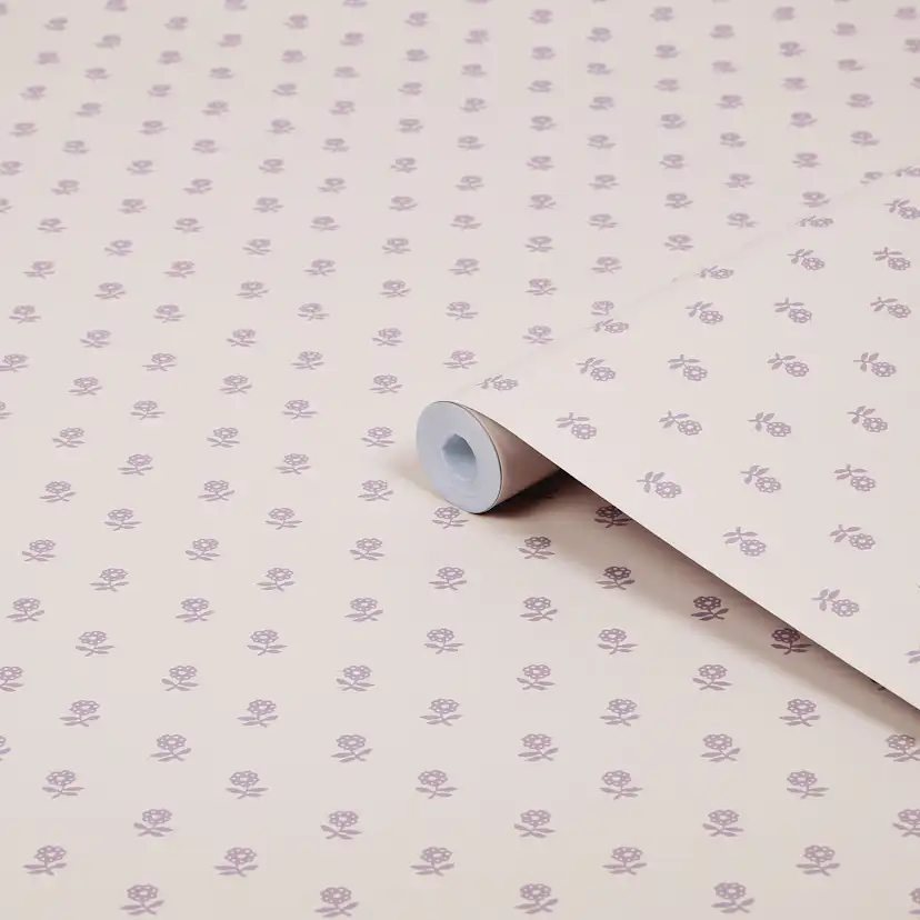 Tapet Laura Ashley Daisy Lavender Purple 119864