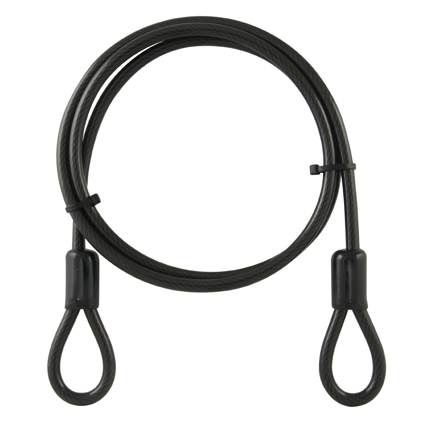 Låswire Millers Öglor Svart 8 mm