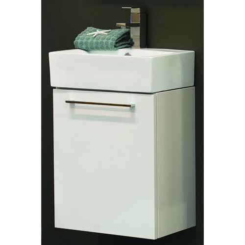 Möbelpaket Noro Single Vit Högblank