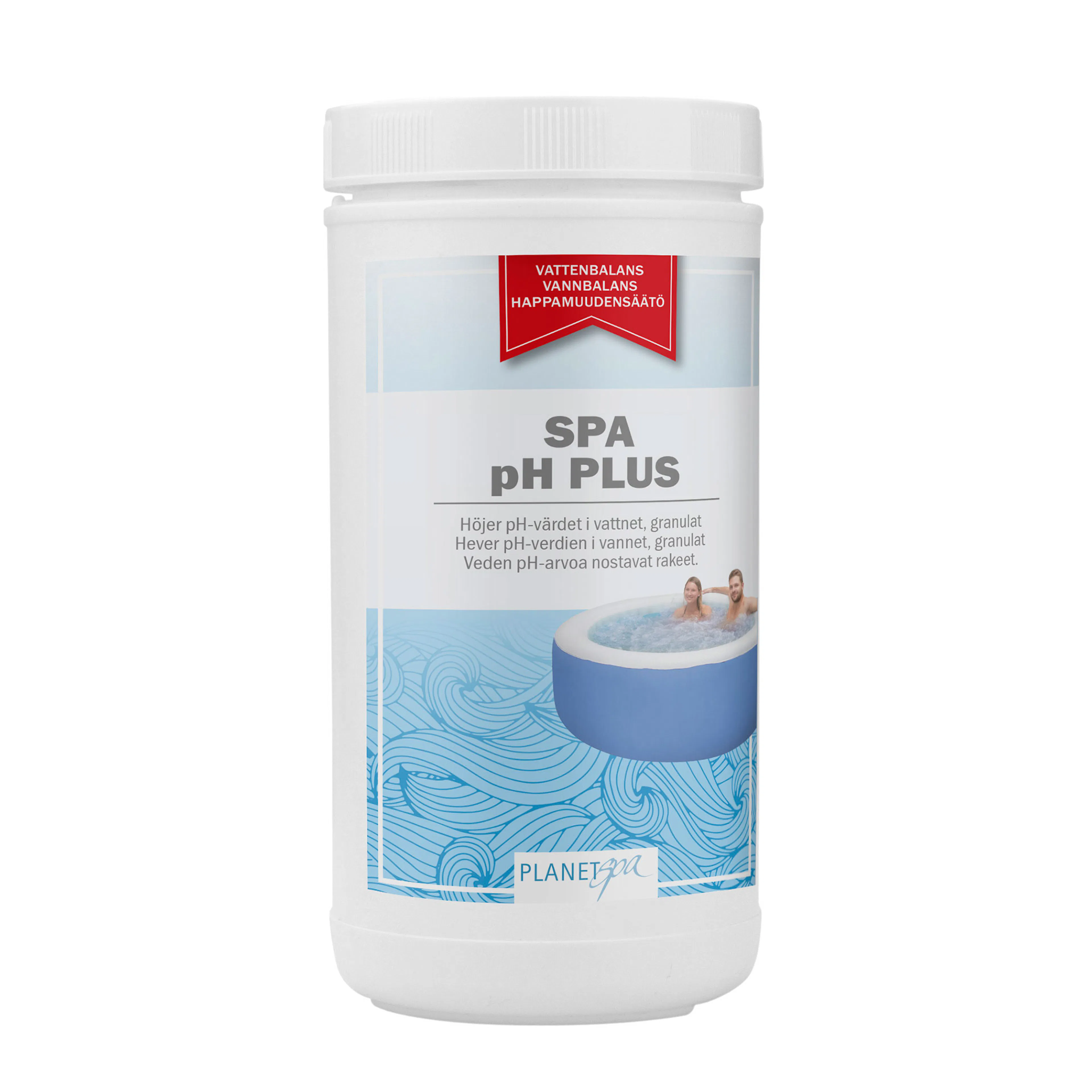 pH Plus Planet Spa pH Höjande Poolkemi till Pool