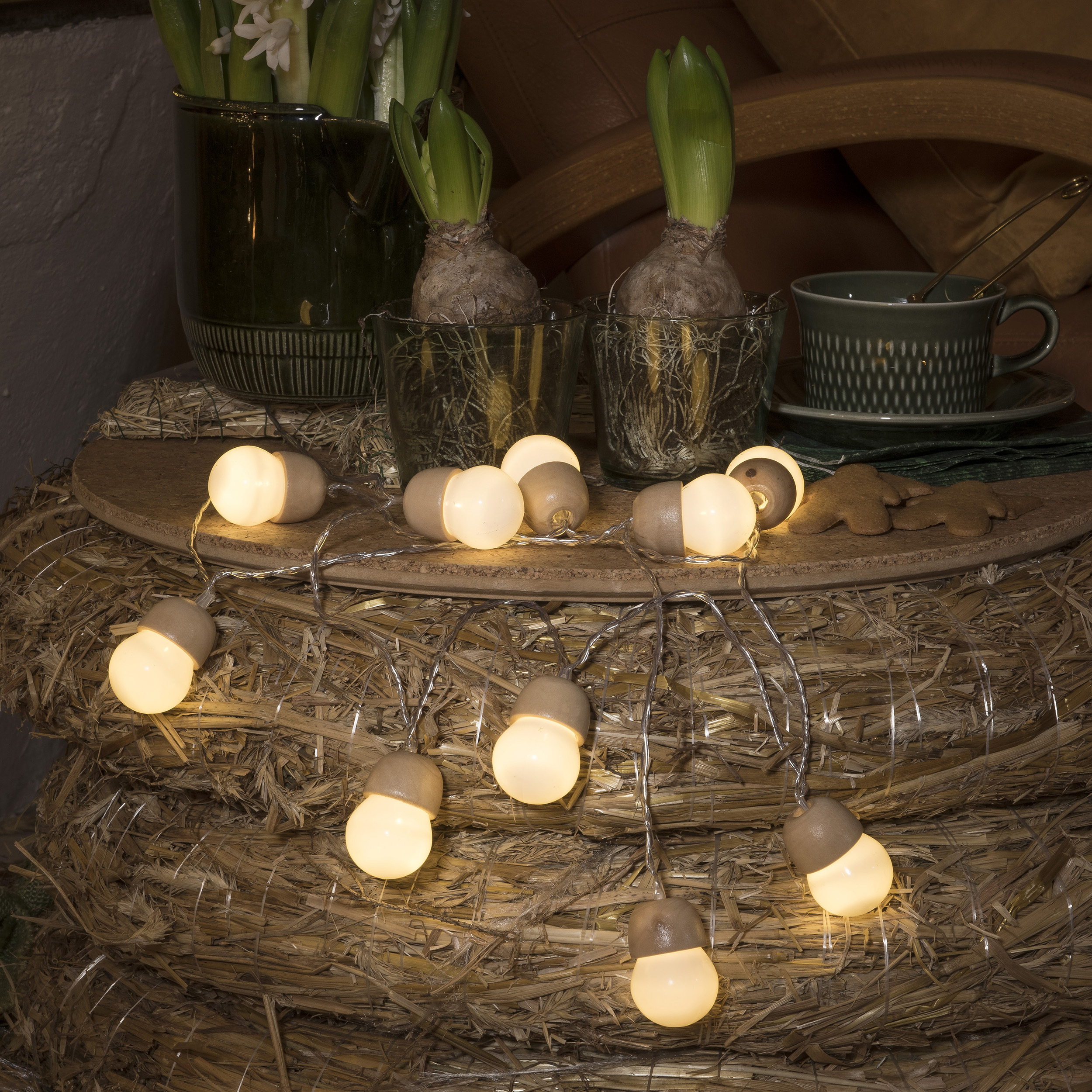 Ljusslinga Gnosjö Konstsmide 10L Ekollon