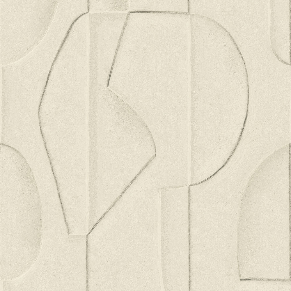 Fototapet Eijffinger Artifact väggbild Sculpted Clay Sand 312480