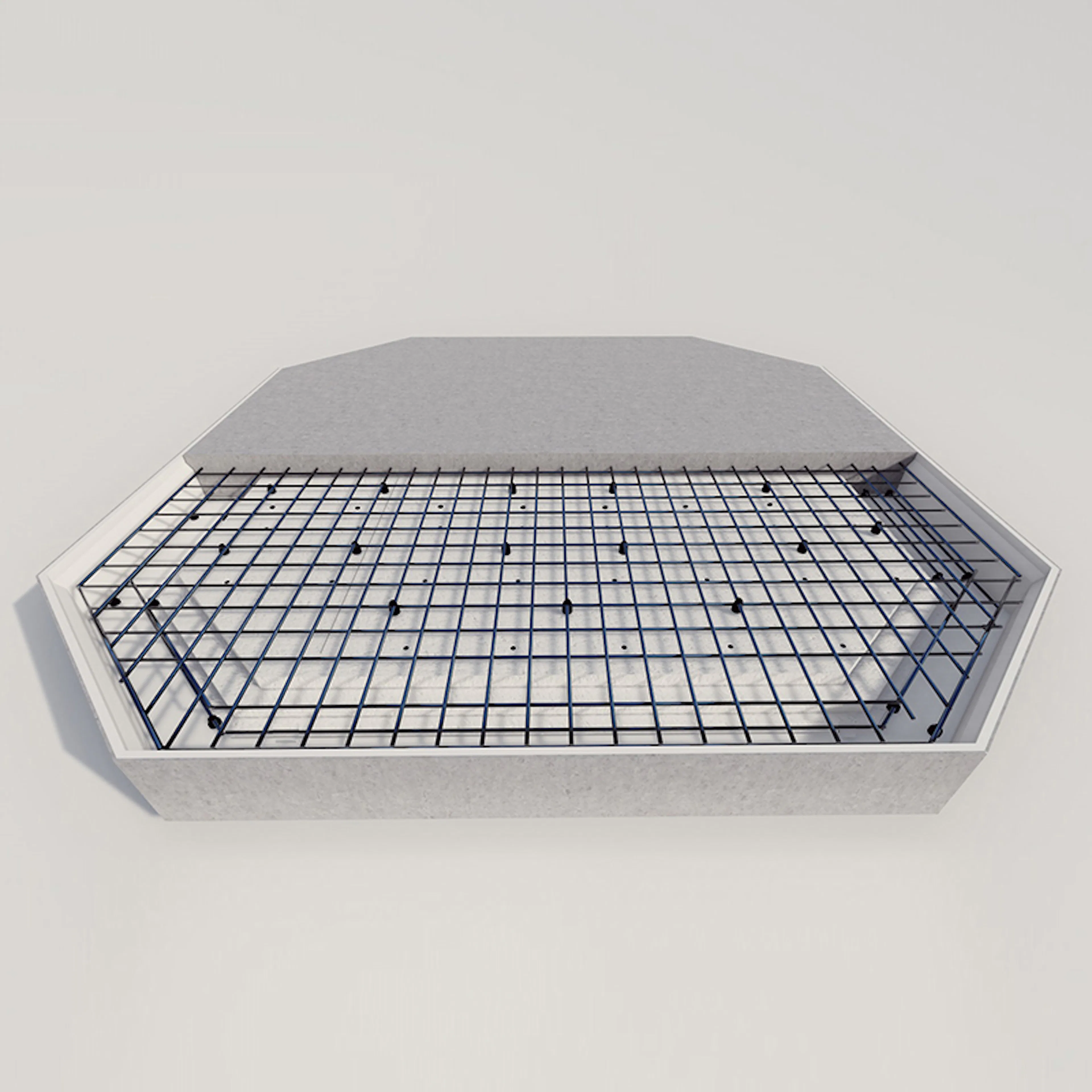 Komplett Grundpaket Fristående 50m2 200 4x90° 50 m2, Isoleringstjocklek: 200 mm, 4x90°