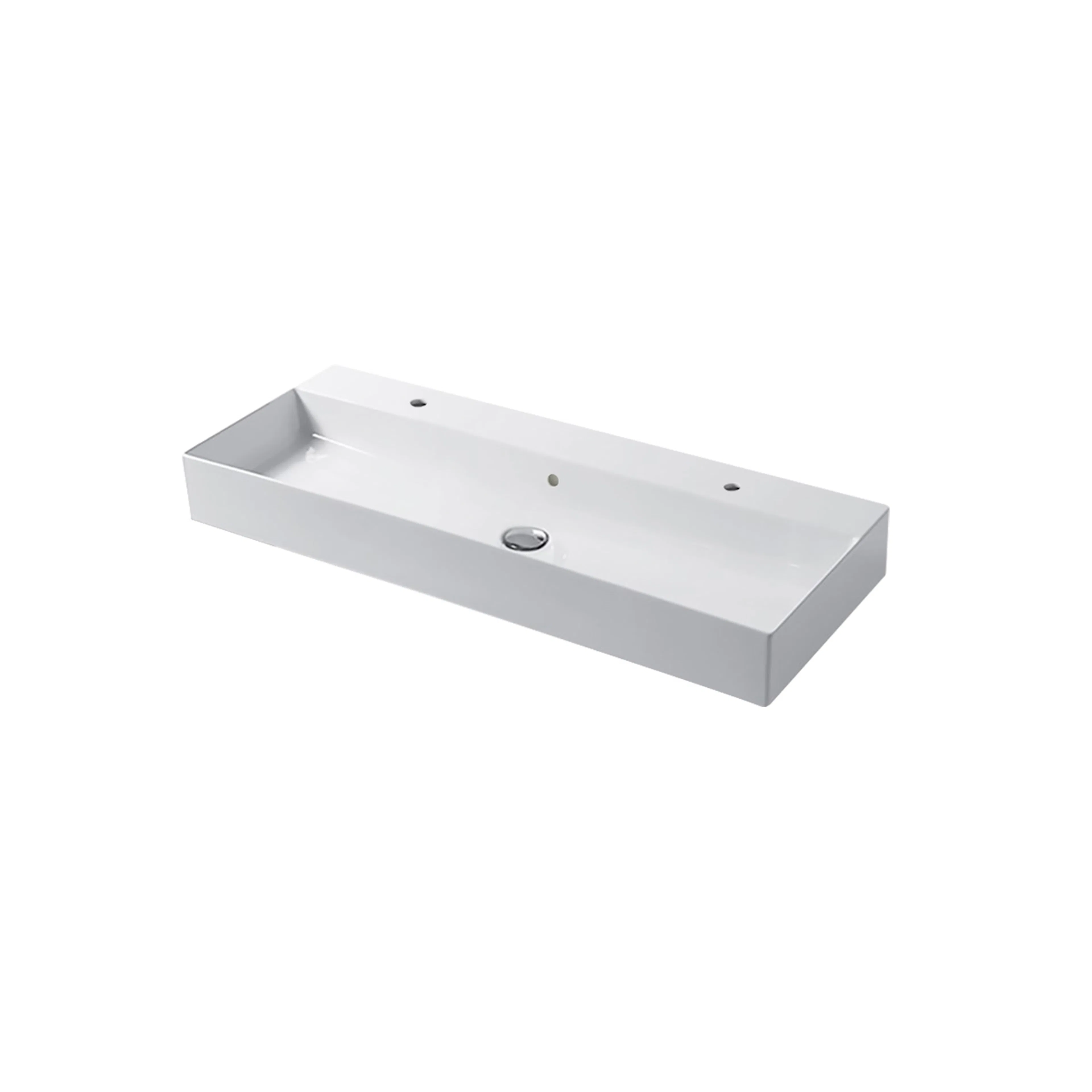 Handfat Bloc 120 Blank Vit Bredd: 1204 mm, Vit