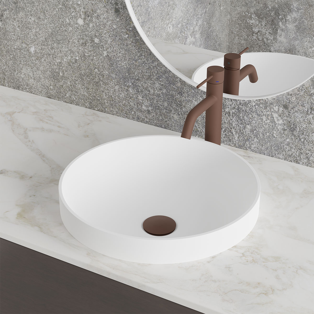 Tvättställ Scandtap Solid R4