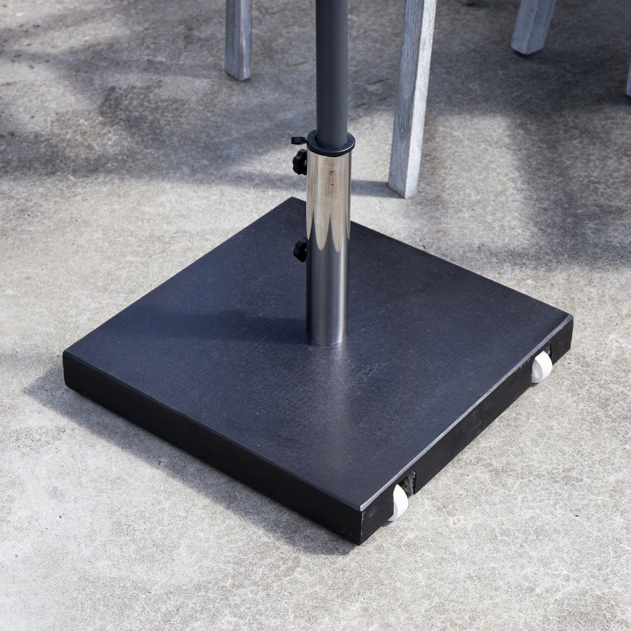 Stathera - Umbrella stone - Granite Svart