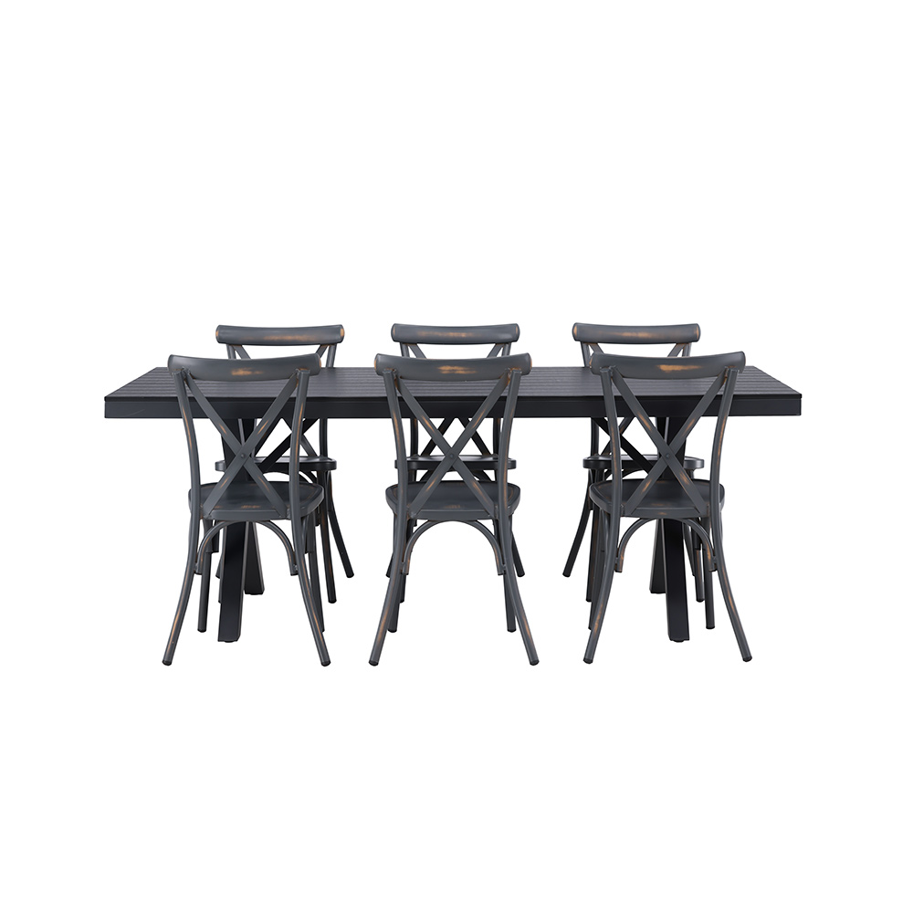 Matgrupp Venture Home Garcia Bord med 6 Tablas Stolar