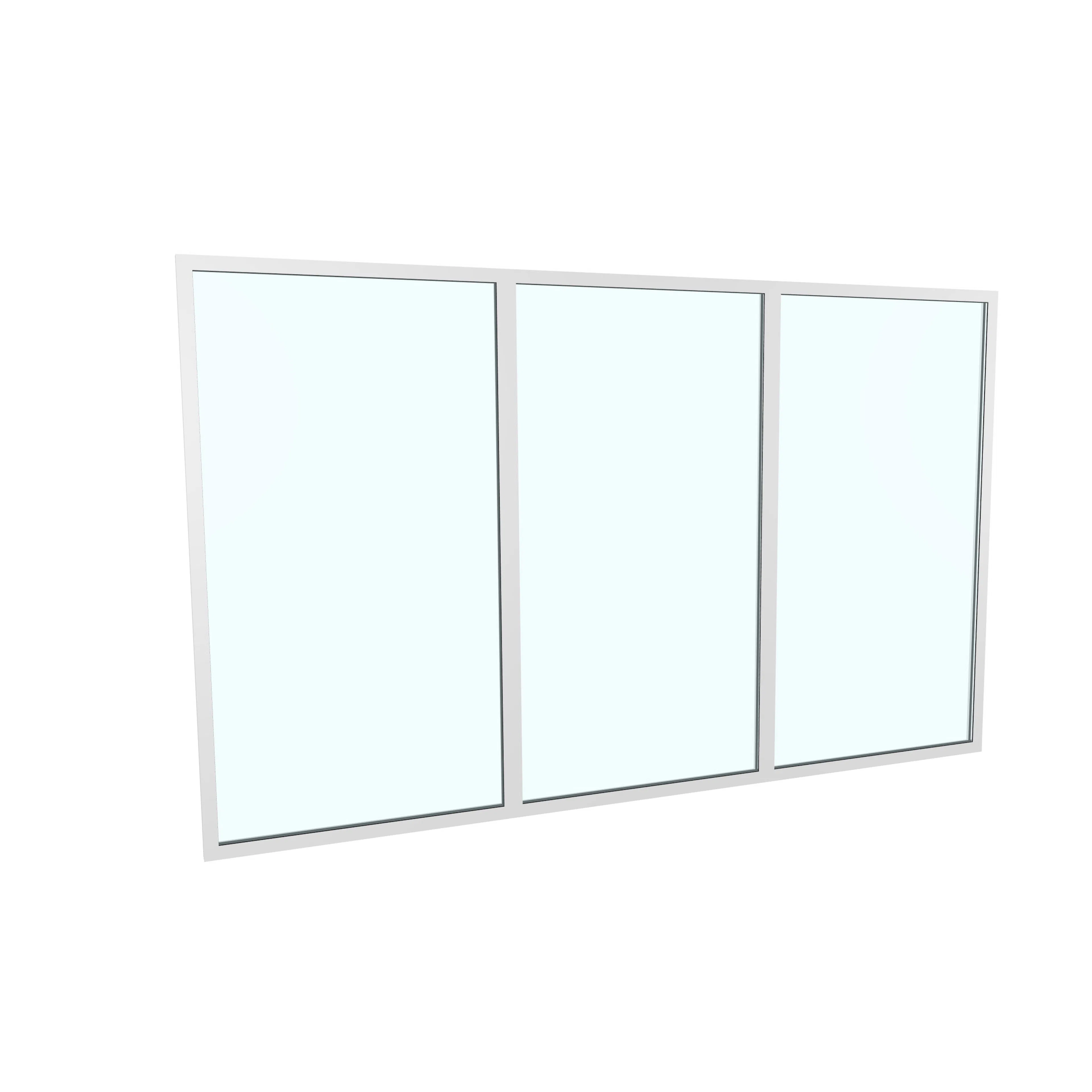 Landskap Fast väggparti Robust B3230xH1904 Vit Året runt B3230 x H1908 mm - Vit RAL 9010