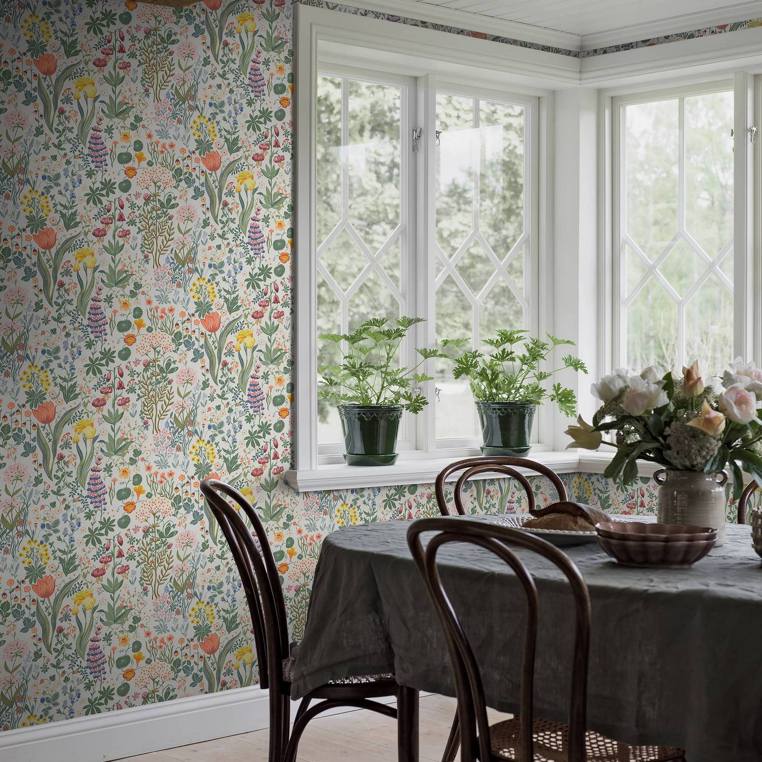 Tapet Boråstapeter Blomsterhav 2053