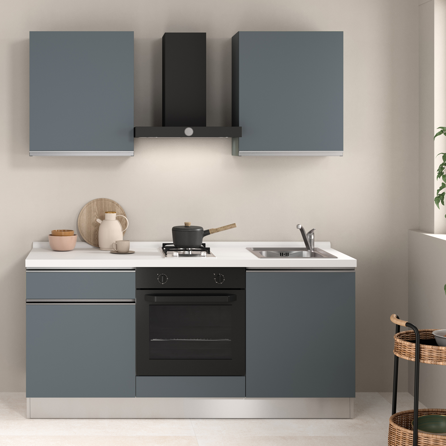 Kök Mimo Alexa 180 cm Utan Vitvaror Förmonterat