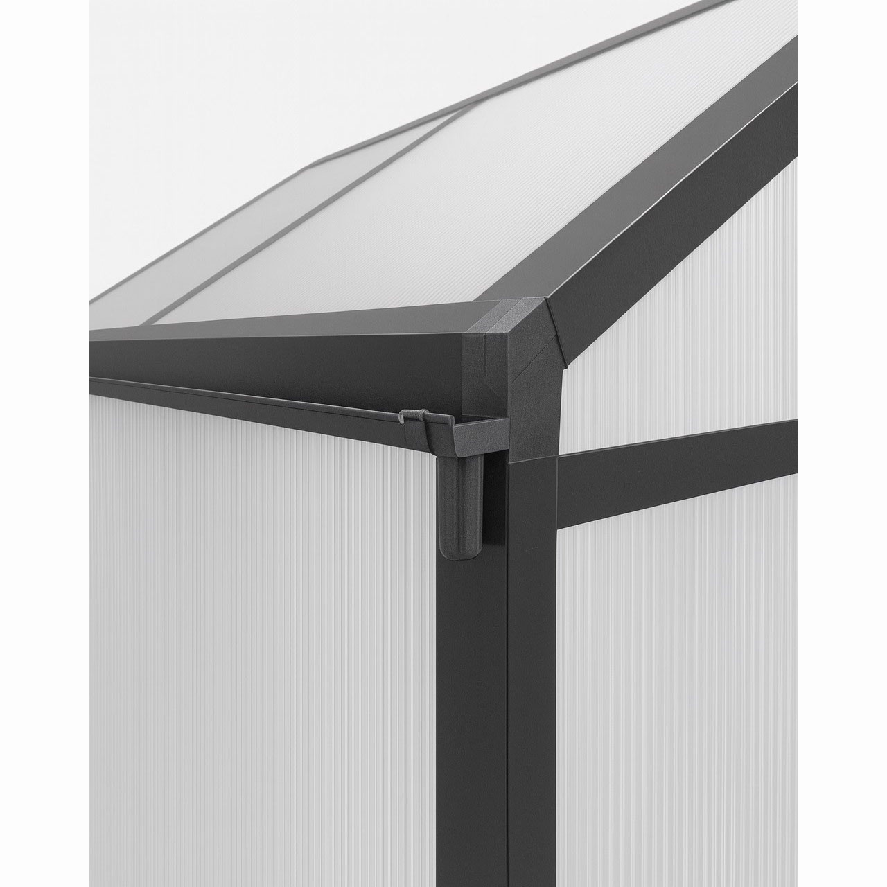 Växthus Green Land Solid 5,7 m² Polykarbonat