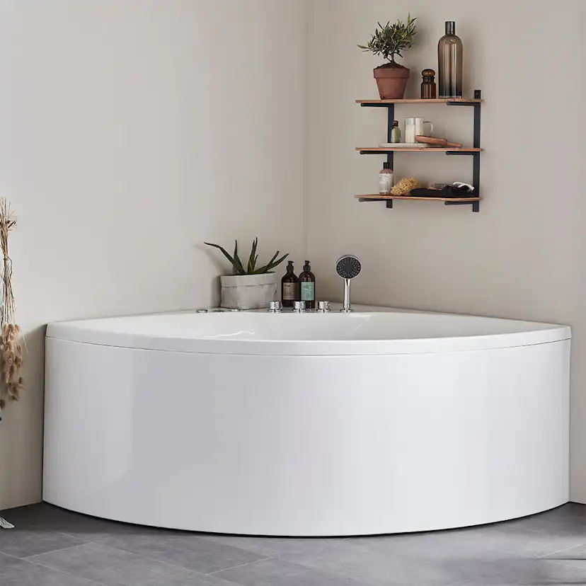 Bubbelbadkar Noro Star 140 inkl. blandare