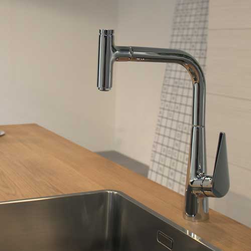 Köksblandare Hansgrohe Talis Select S 300 med Utdragbar Pip