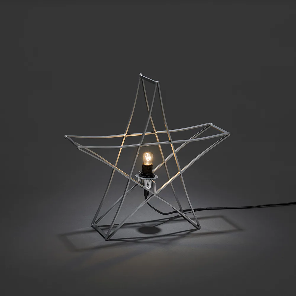 Adventsstjärna Gnosjö Konstsmide Stående 40 cm Metall