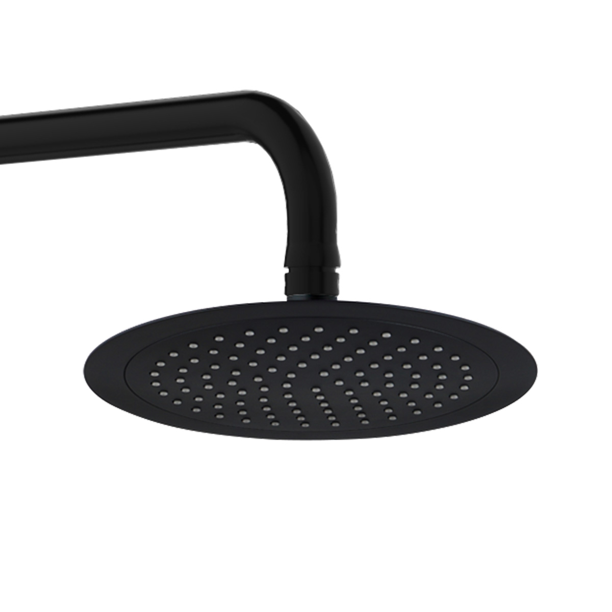 TAKDUSCHSET BRUSA TAPP SVART CC150 MED Ø240 DUSCHHUVUD Svart