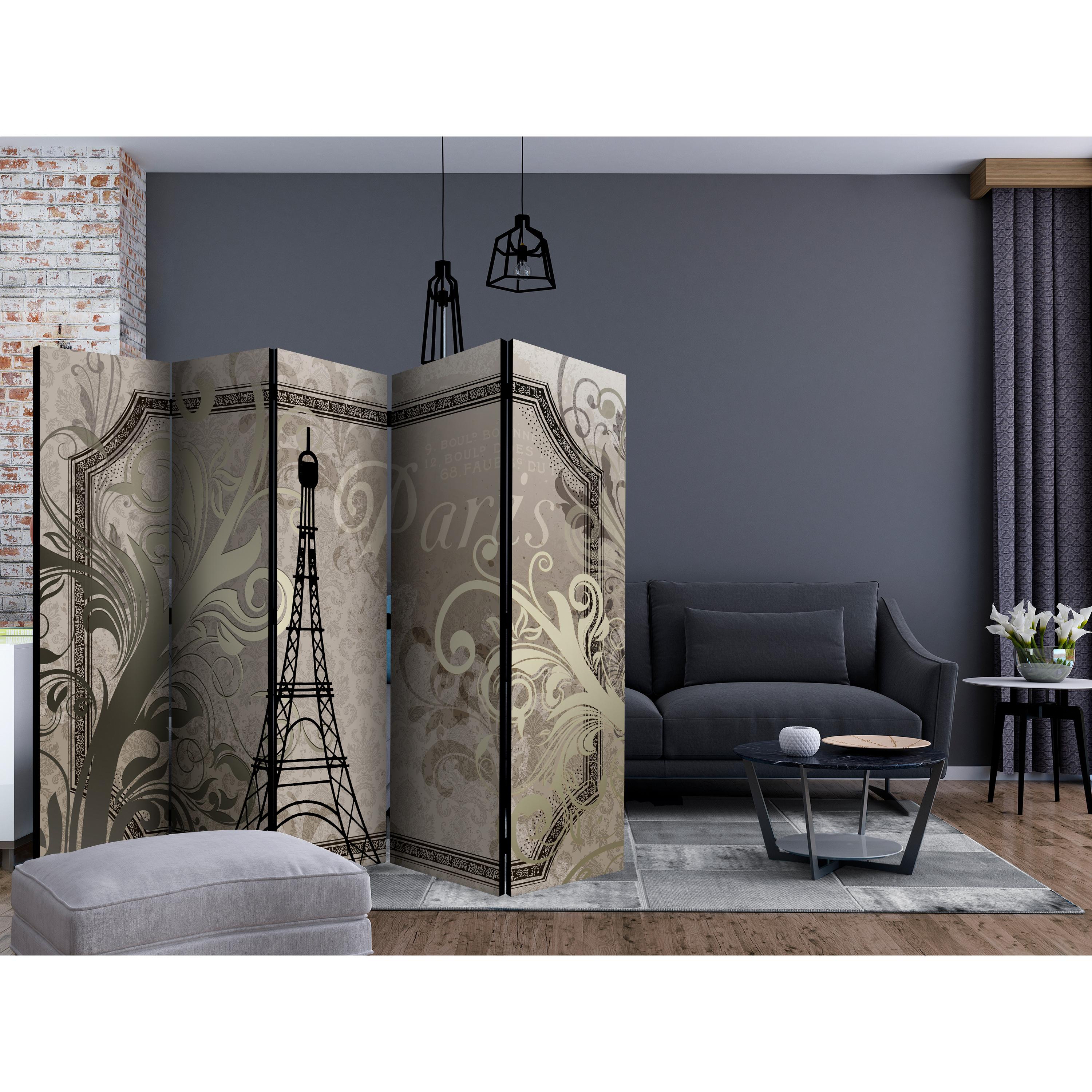 Rumsavdelare Arkiio Vintage Paris Gold II 225x172 cm
