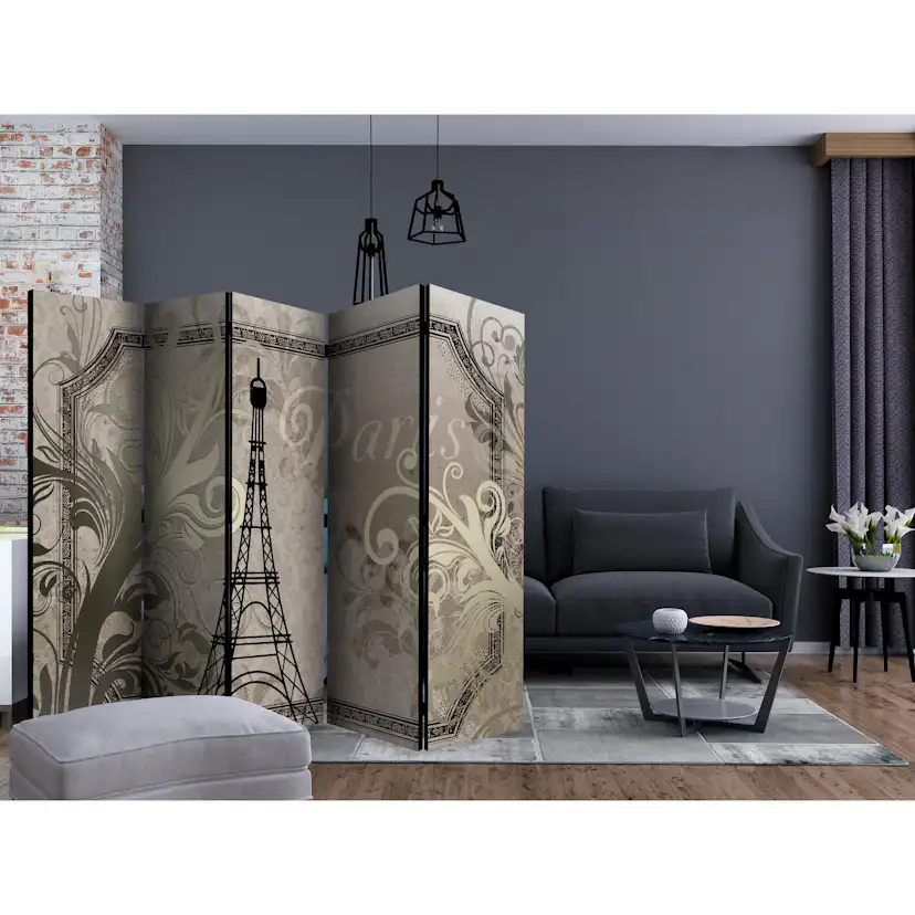 Rumsavdelare Arkiio Vintage Paris Gold II 225x172 cm