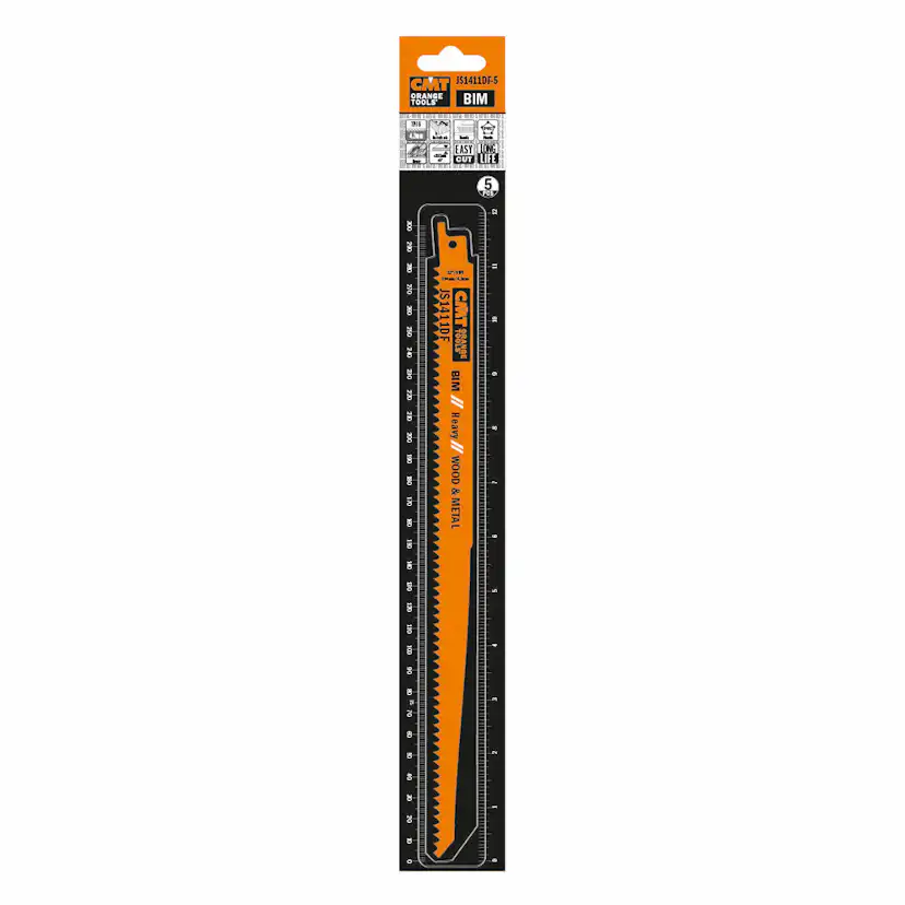 Tigersågblad CMT Orange Tools Trä/metall 300mm BIM Heavy 5 st JS1411DF-5