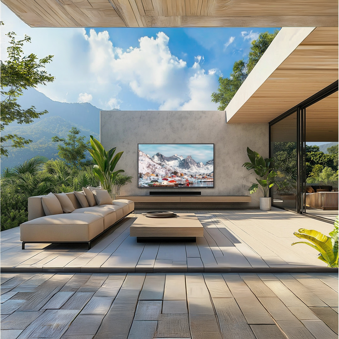 Utomhus TV Sylvox Cinema Pro 120Hz Helio QLED 75tum