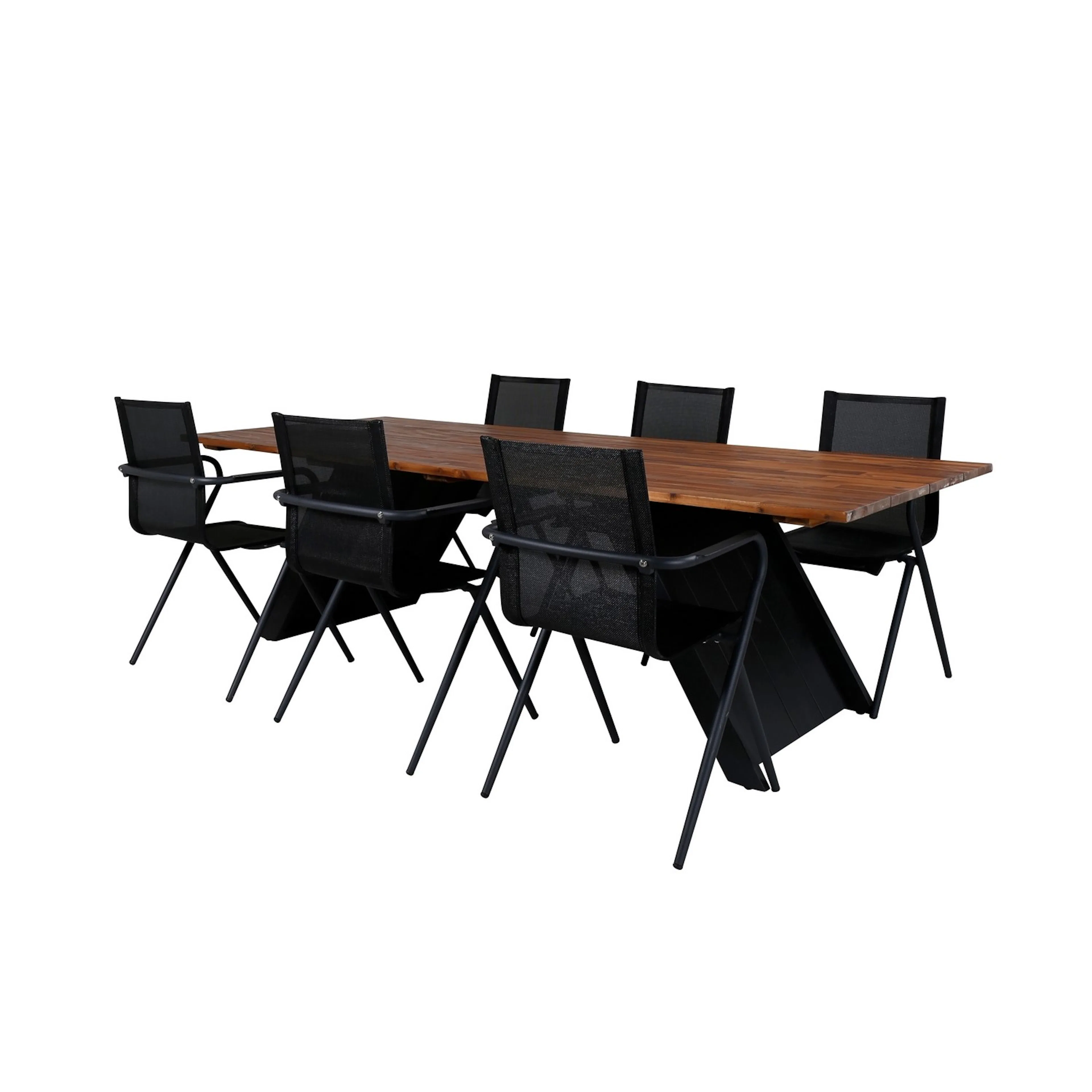 Matgrupp Venture Home Doni med 6 Anve Matstolar