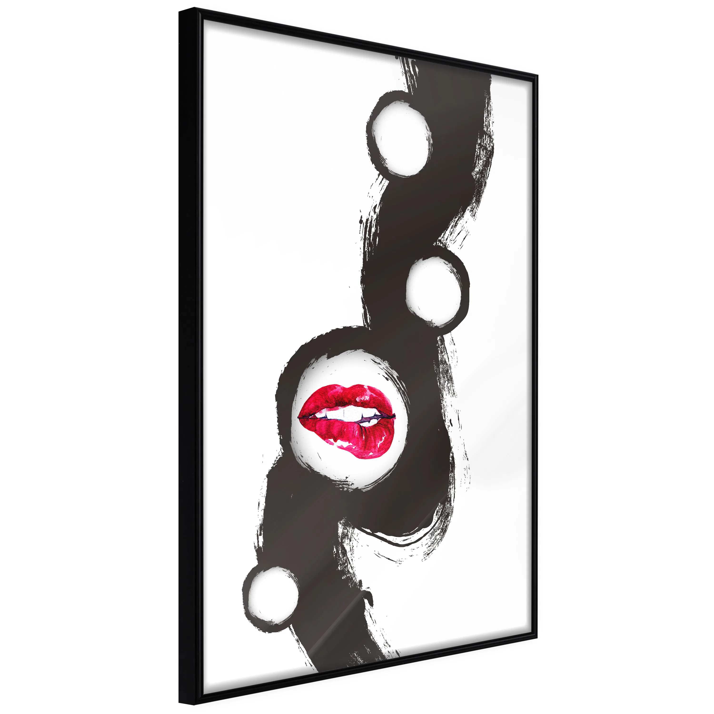 Poster Artgeist Affisch Bitten Lips