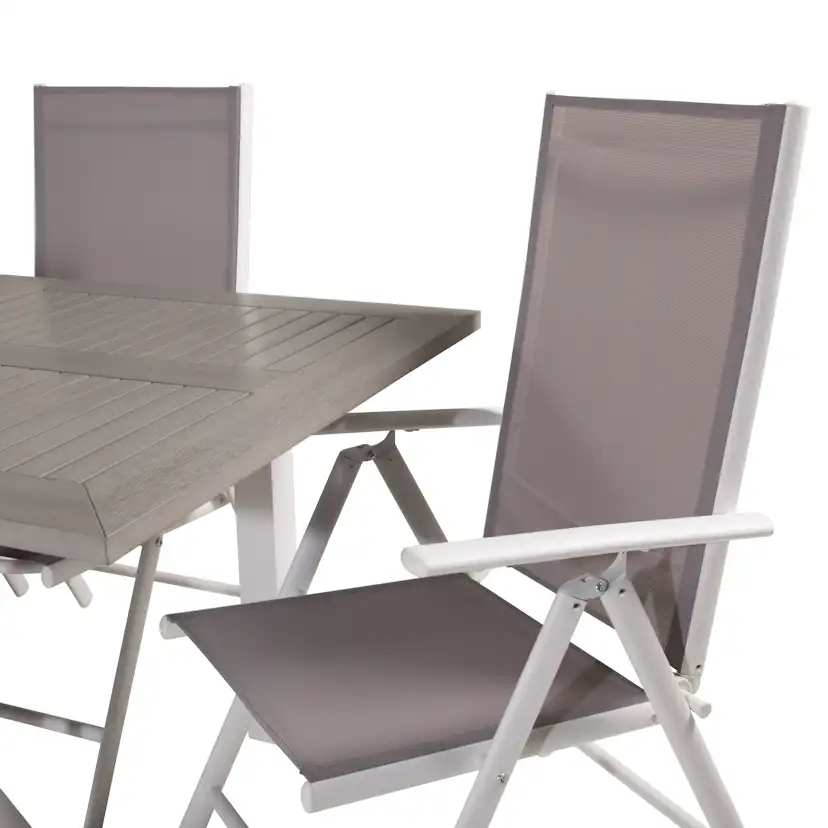 Matgrupp Venture Home Aleyna 160/240 med 6 Bront Matstolar