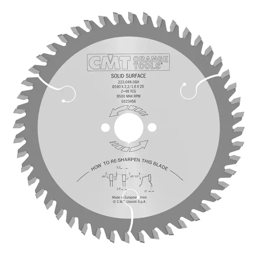 Sågklinga CMT Orange Tools TF