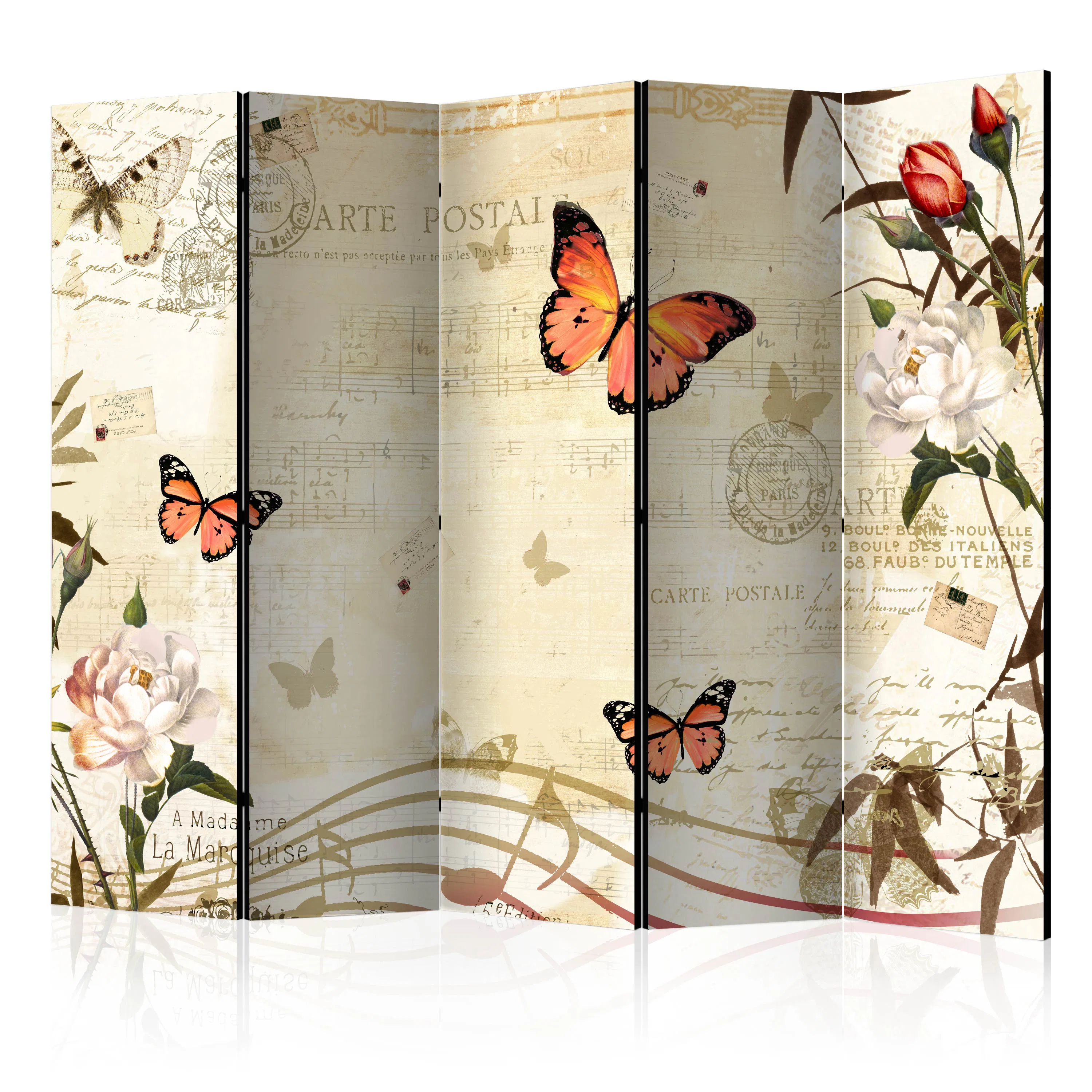 Rumsavdelare Arkiio Melodies of Butterflies II 225x172 cm
