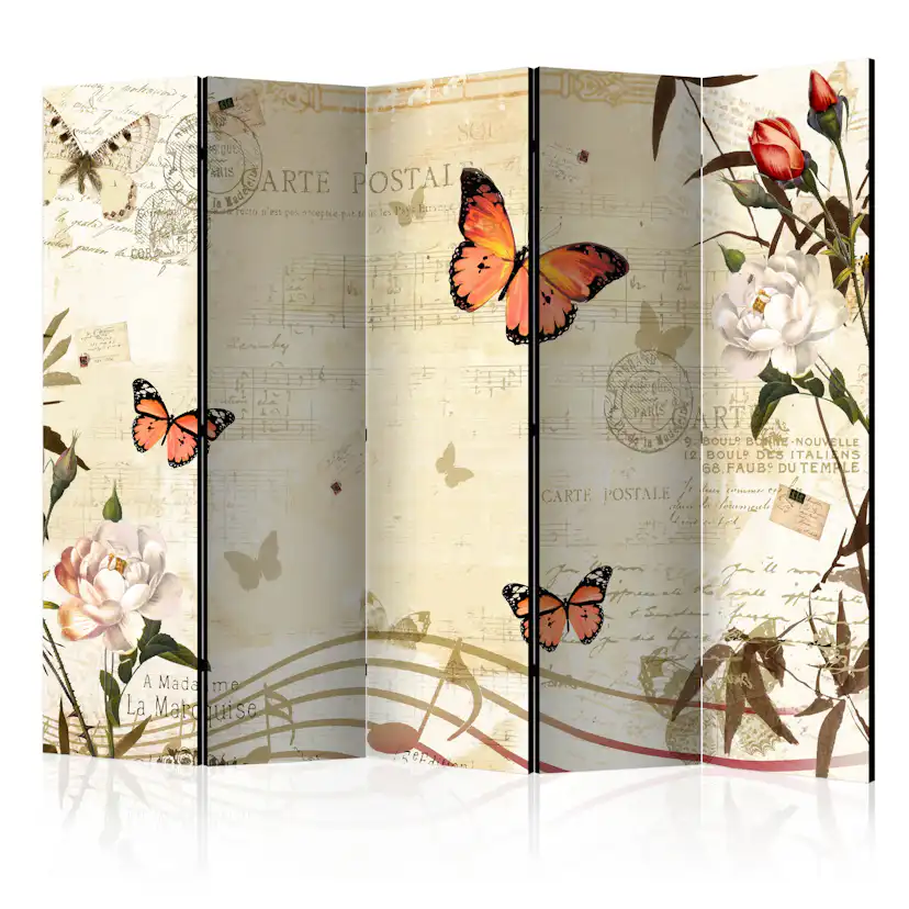 Rumsavdelare Arkiio Melodies of Butterflies II 225x172 cm