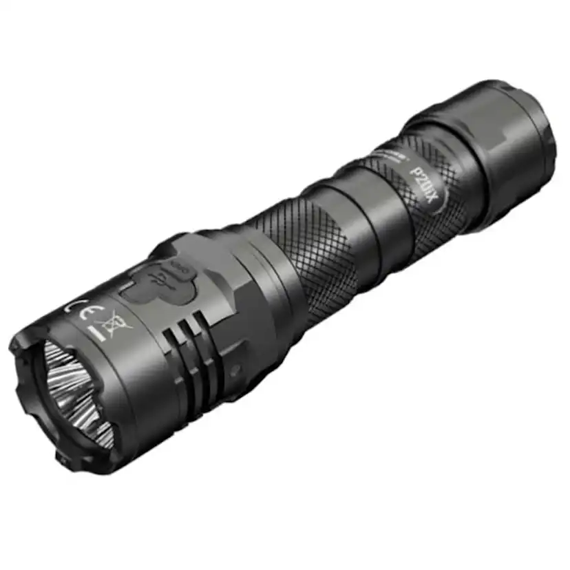 Ficklampa Nitecore P20iX + 5000 mAh NL2150HPi Uppladdningsbart Batteri