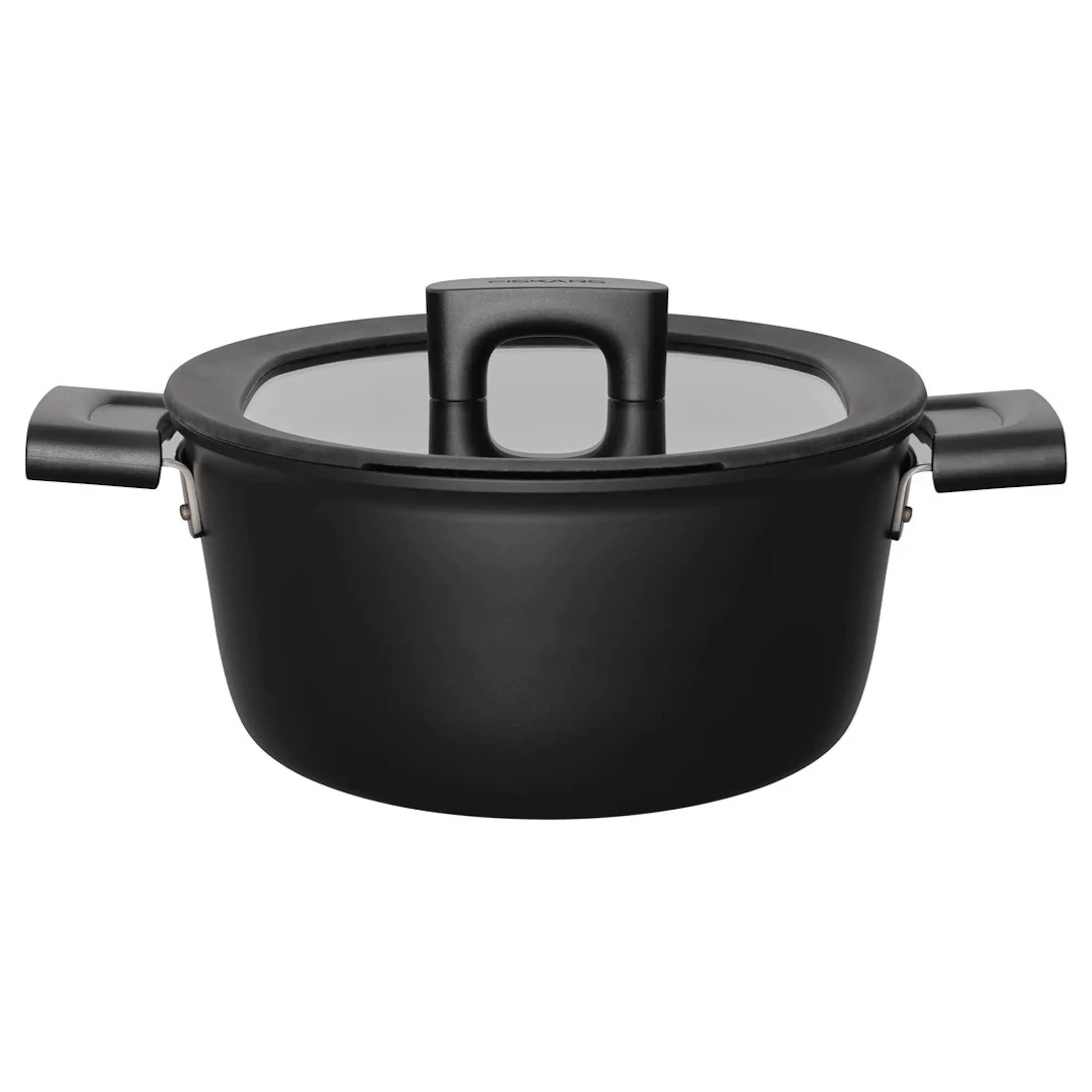 Gryta Fiskars Hard Face 3,5 L/22 cm – Non-Stick Gryta Med Slitstark Beläggning För Enkel Rengöring