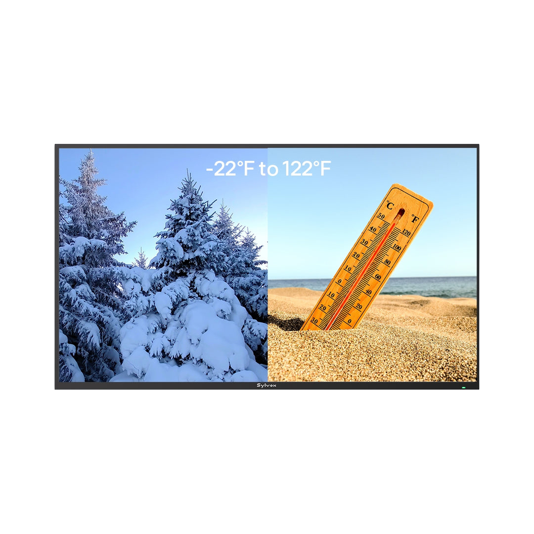 Utomhus TV Sylvox Cinema Pro 120Hz Helio QLED 75tum