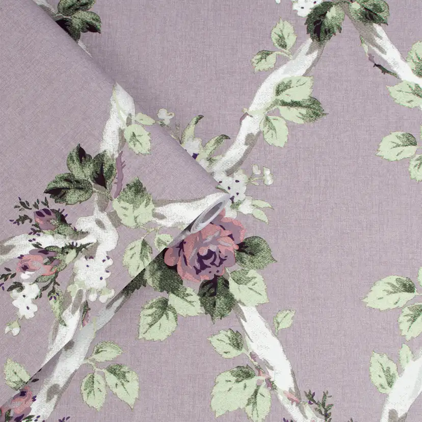 Tapet Laura Ashley Elwyn Lila