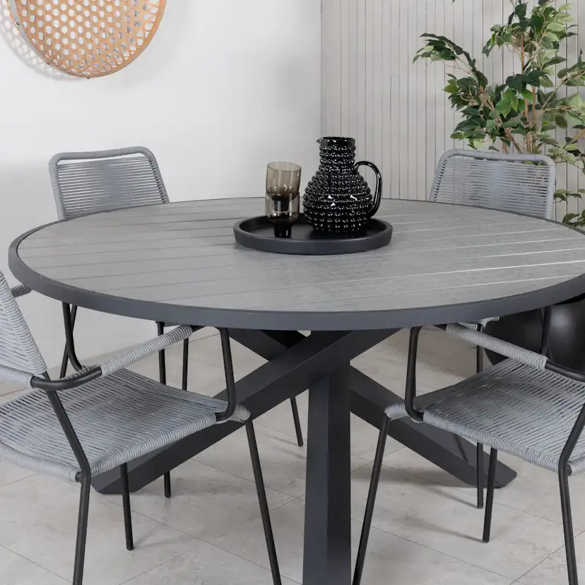 Matgrupp Venture Home Pincy med 4 Leon Matstolar