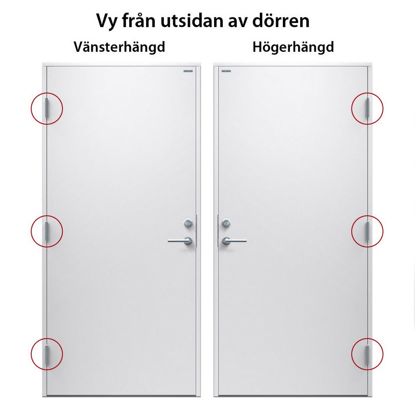 Ytterdörr SnickarPer 100 Teak