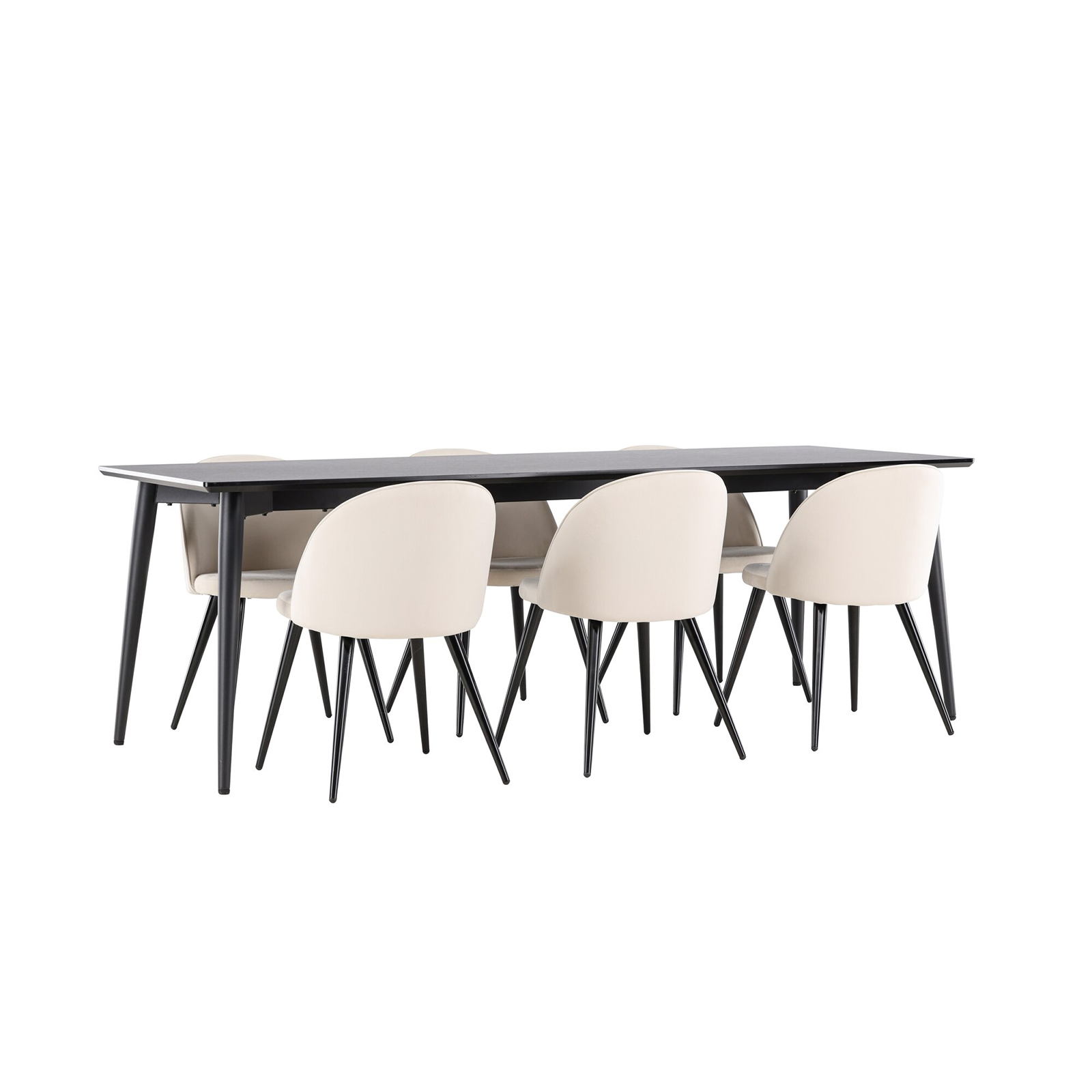 Svart/Beige