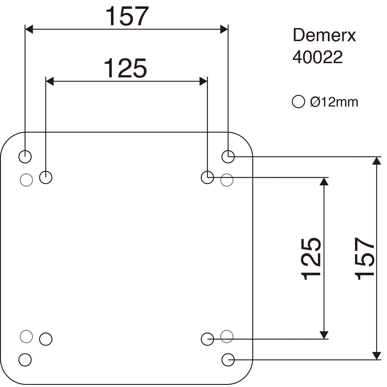 Jordankare Demerx 40022 till Sunny Utedusch
