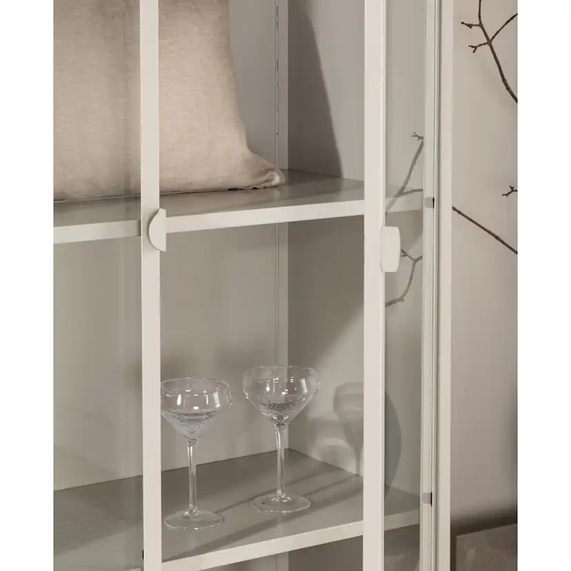 Skåp Venture Home Piring Vitrinskåp med Glasdörrar