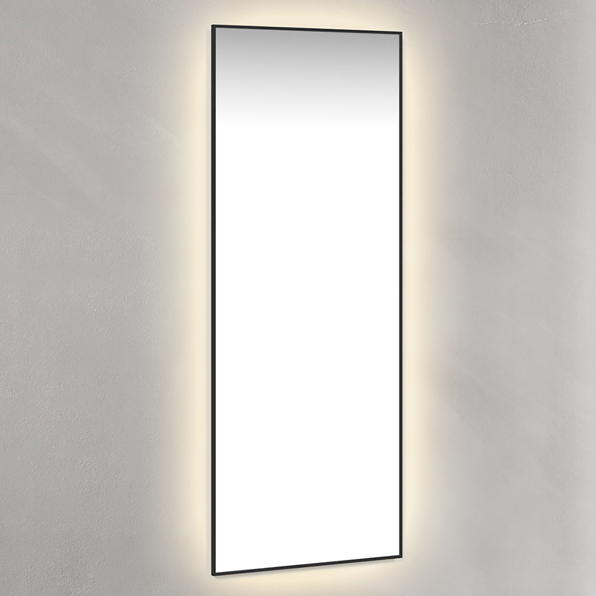 Spegel Macro Design Crown Avlång Ambilight Med Ram
