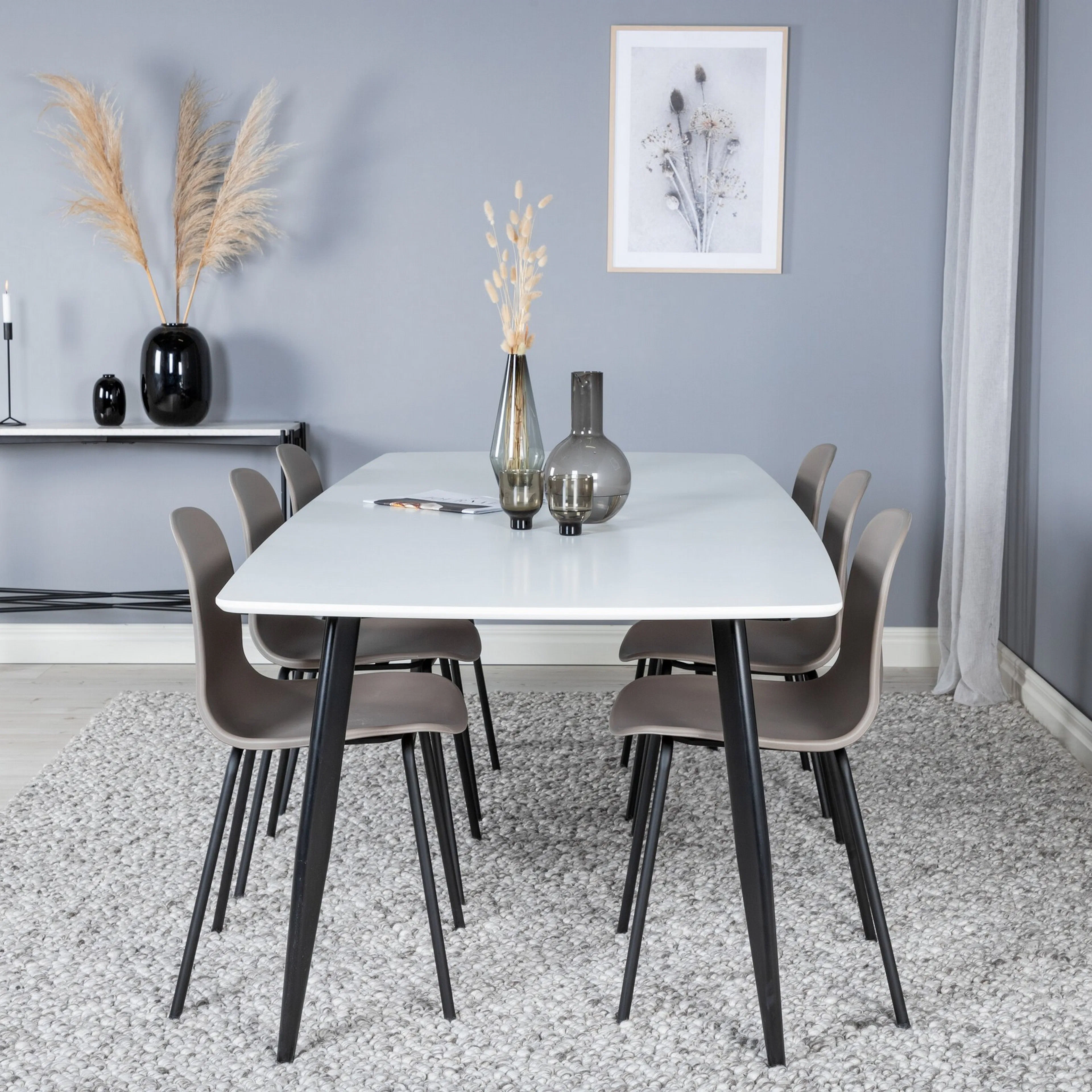 Matgrupp Venture Home Polar med 6st Arctic Stolar