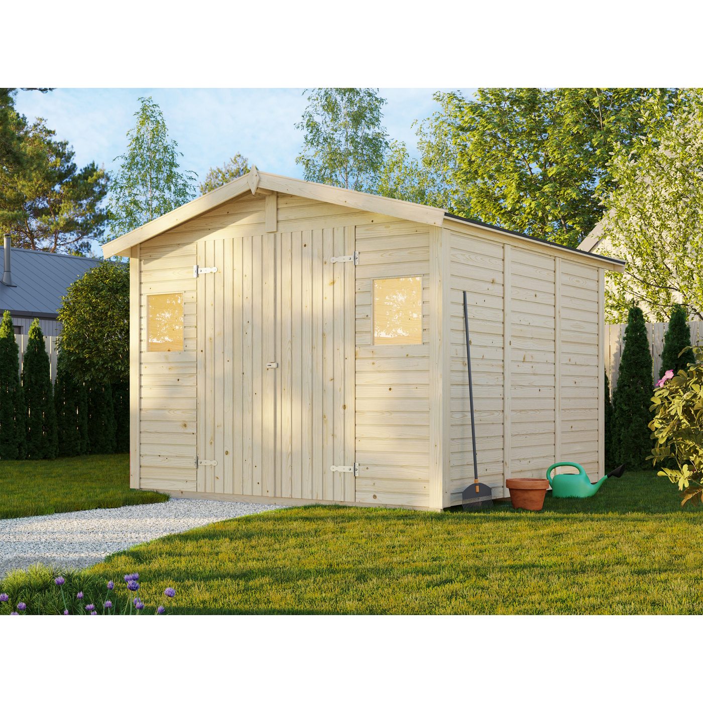 Förråd Palmako Dan 7,7 m2