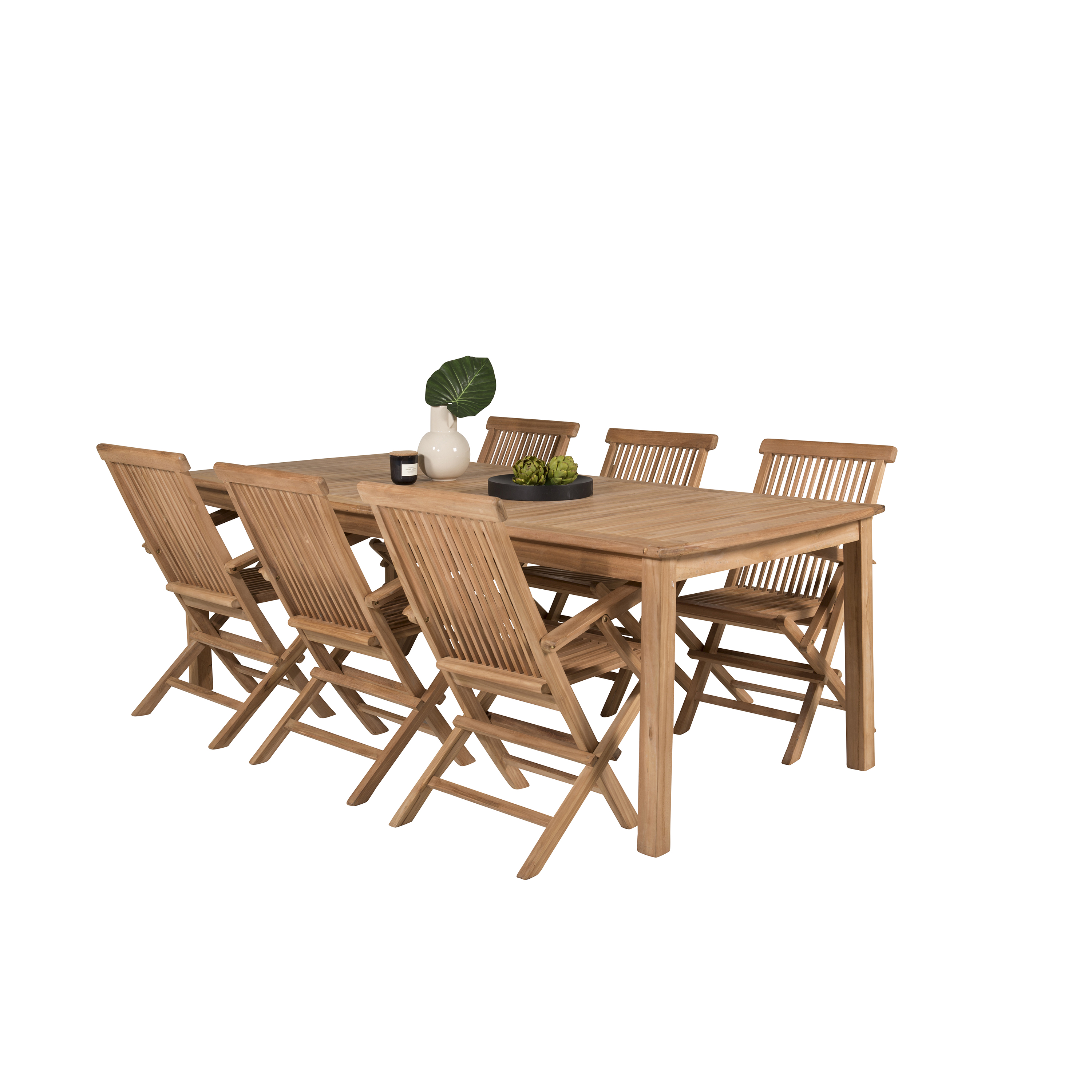 Matgrupp Venture Home Kiara 220 med 6 Stolar Med Armstöd