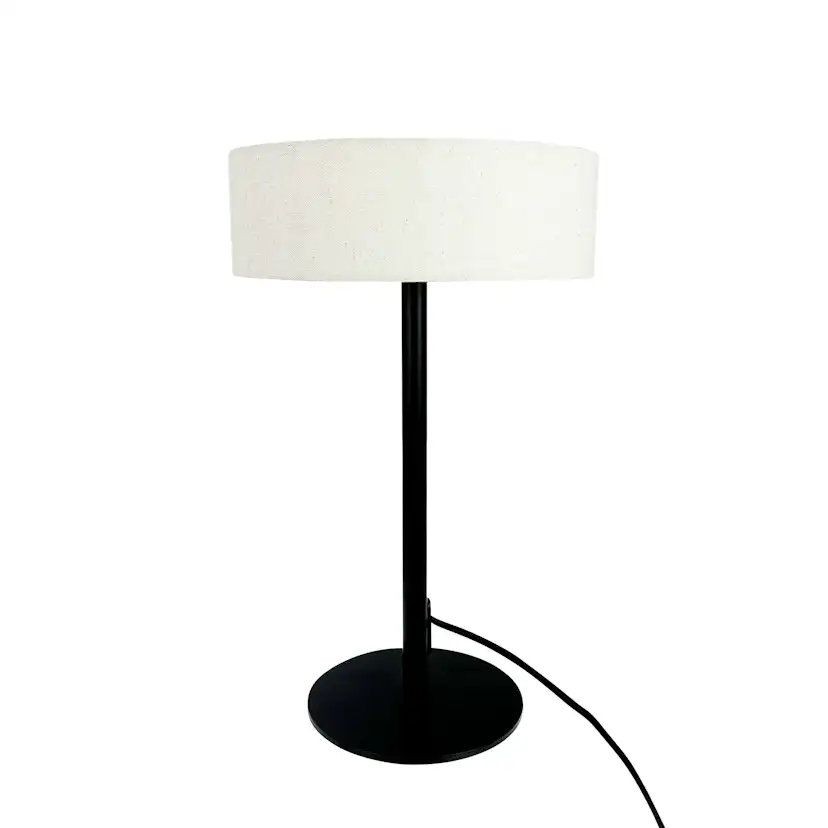 Bordslampa Dyberg Larsen Calix med Tygskärm