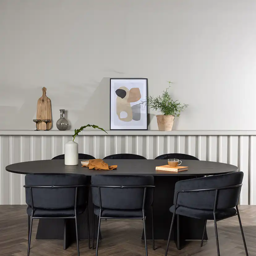 Matgrupp Venture Home Bootcut med 6 st Selma stolar