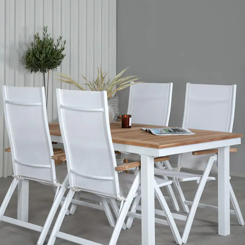 Matgrupp Venture Home Pave med 4 Pave Stolar