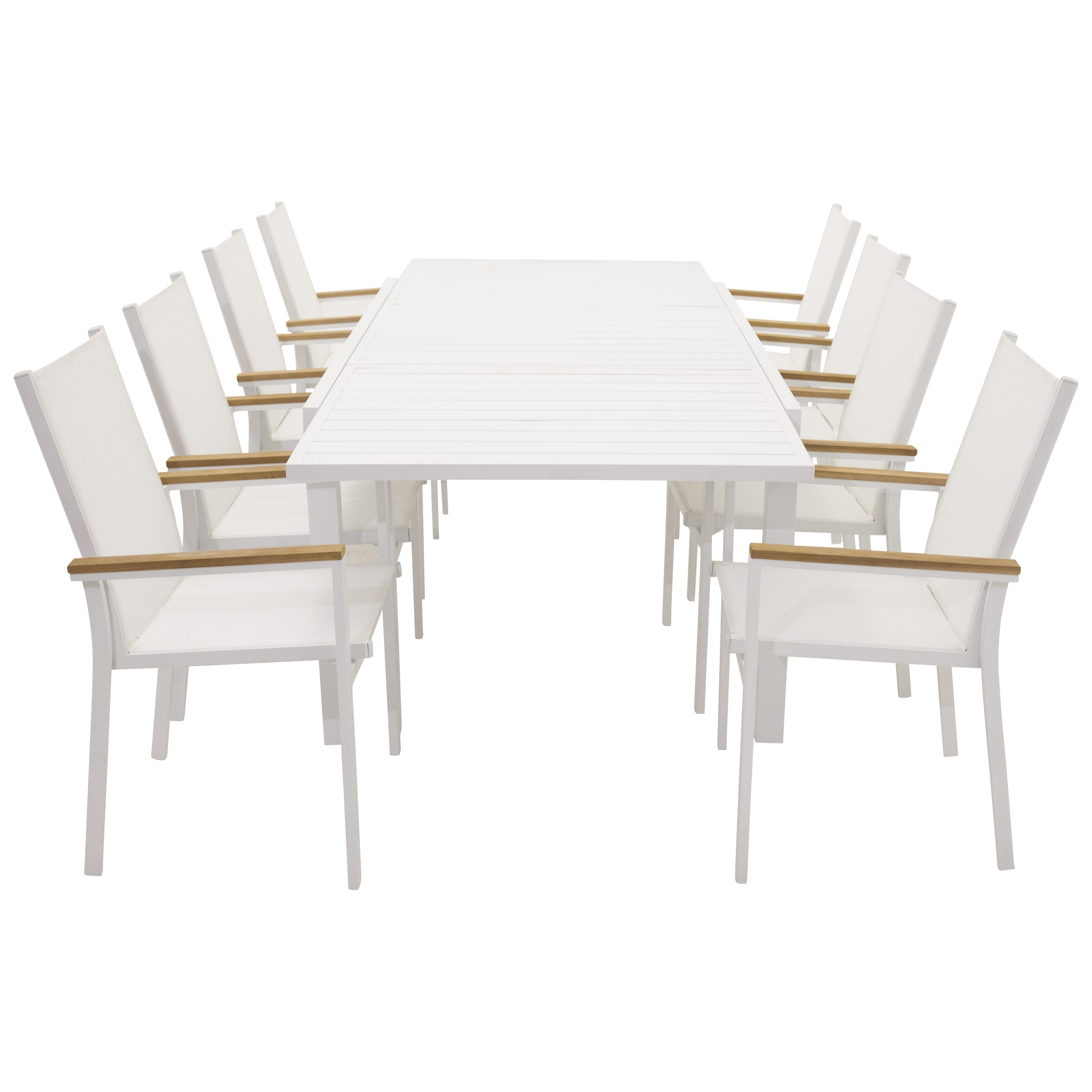 Matgrupp Venture Home Madrid 160/240 med 8 Tilly Stolar