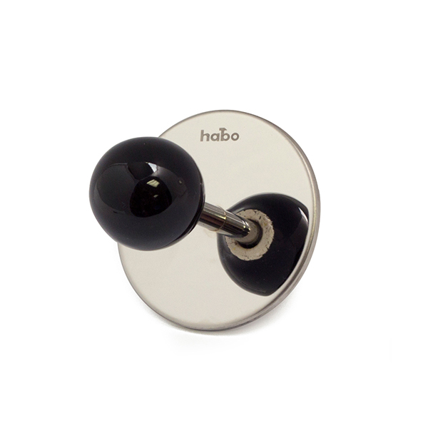 Handdukskrok Habo Pearl Svart