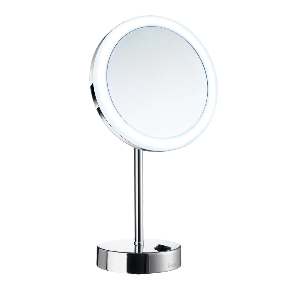 Sminkspegel Smedbo FK484EBS med LED-belysning